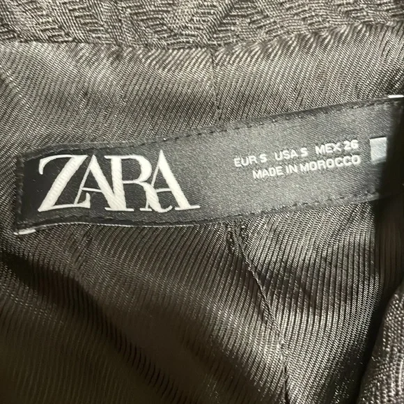 Zara women textured suit jacket. Small. NWT! - Picture 6 of 13